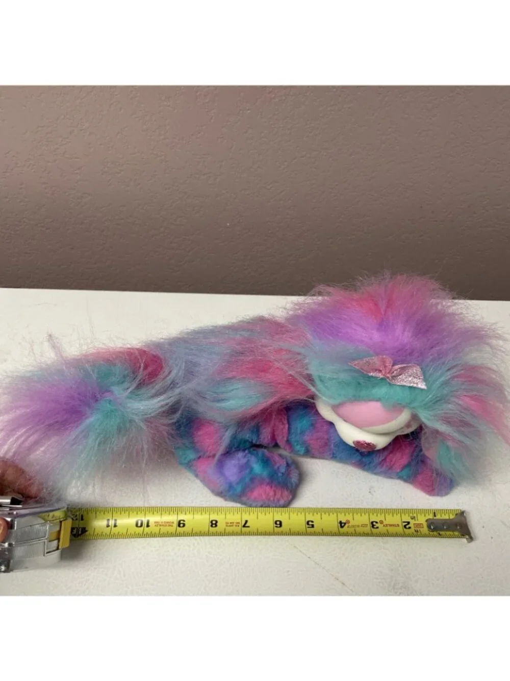 2017 PS Puppy Surprise Eliza Plush Dog Plastic Face 4 Puppies One Is a Preemie